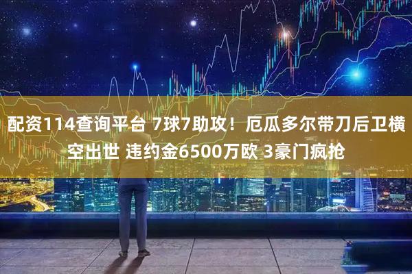 配资114查询平台 7球7助攻！厄瓜多尔带刀后卫横空出世 违约金6500万欧 3豪门疯抢